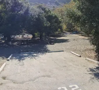 Leo Carrillo site 22, 360 photo: heavy oak shade
