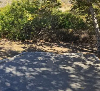 Leo Carrillo site 36, 360 photo: sycamore shades the right side