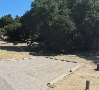 Malibu Creek site 19, 360 photo: beside the loop road