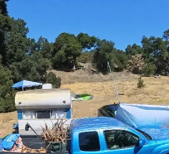 Malibu Creek site 48, 360 photo: roadside pad