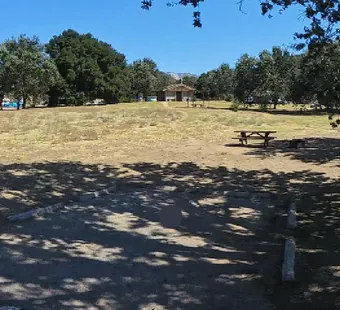 Malibu Creek site 60, 360 photo: oak over the right