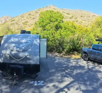 Sycamore Canyon site 42, 360 photo: open, sunny pad